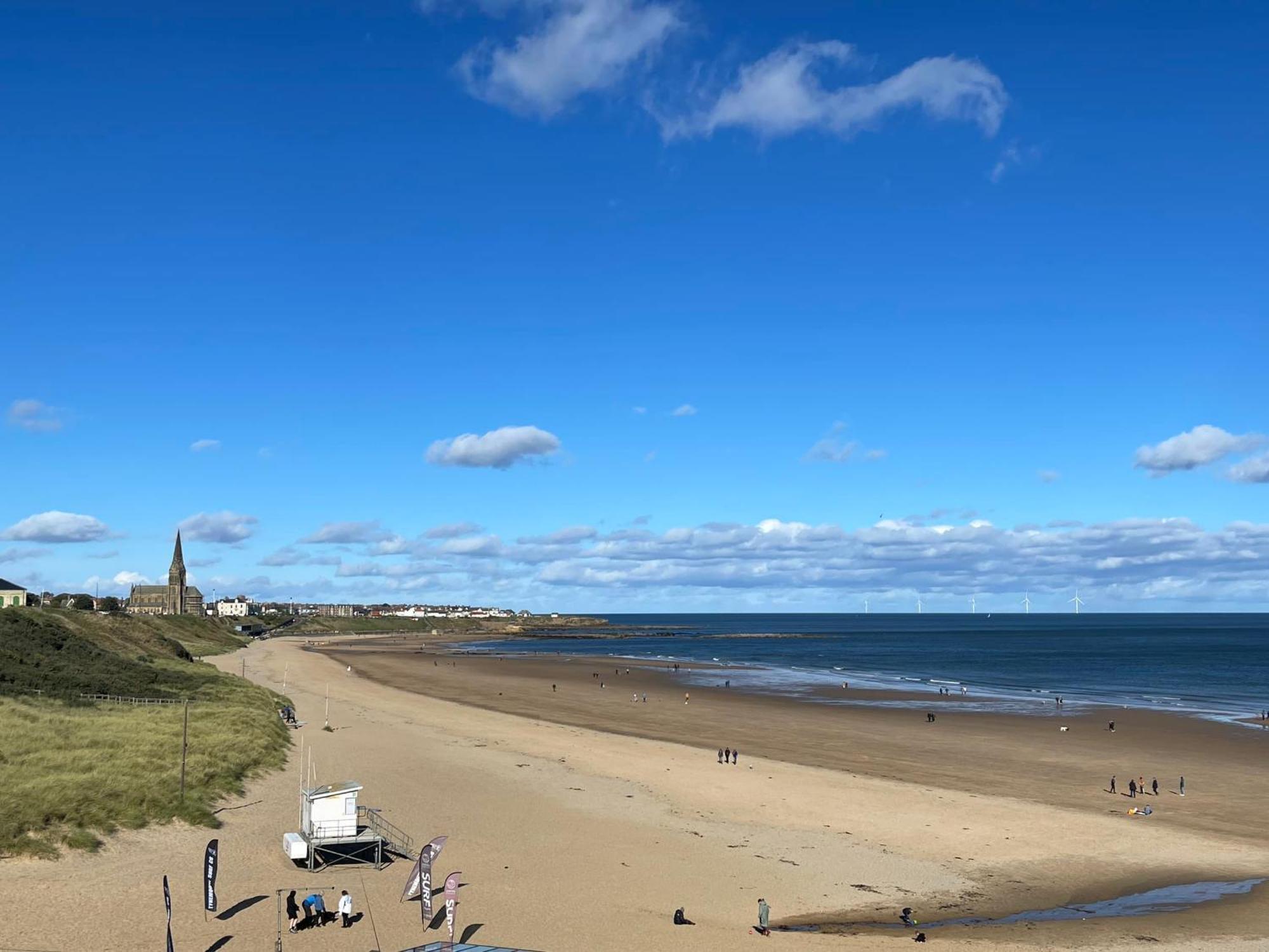 Longsands Beach Apartment 3 Tynemouth Free Onsite Parking Exteriér fotografie
